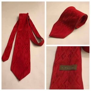 👔Red Silk Tie